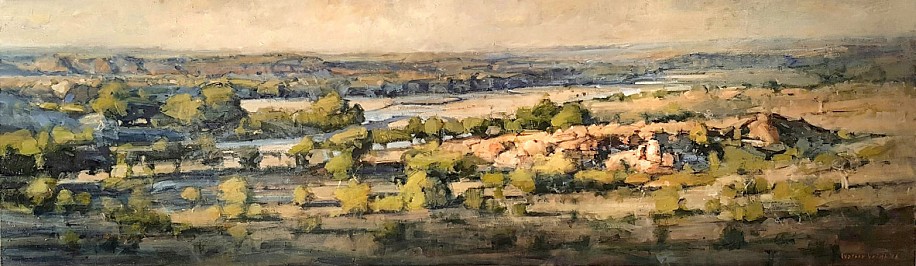 WALTER VOIGT, CONFLUENCE LIMPOPO AND SHASHE RIVER, MAPUNGUBWE
OIL  ON CANVAS