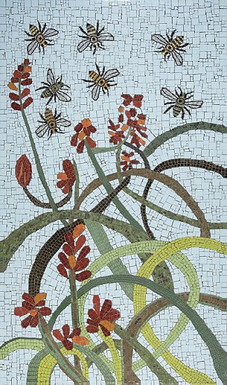 BRONWEN FINDLAY, BEES AND ALOES
2019, MOSAIC IN COLLABORATION WITH SAA