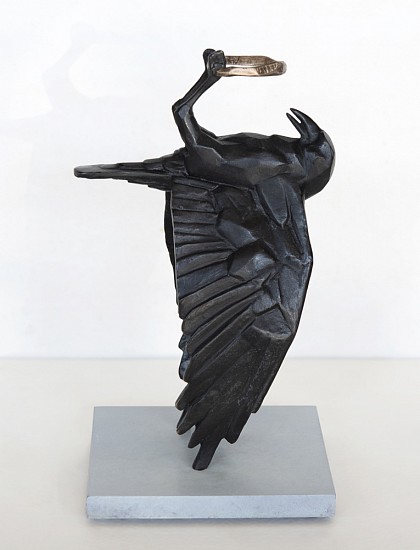 RINA STUTZER, STEALING THE HOLE IN THE SKY, Ed. 1/12
2020, BRONZE