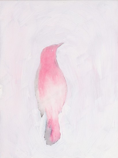 NICOLA  BAILEY, SOUL BIRD SONG
OIL AND PENCIL ON GESSO PANEL