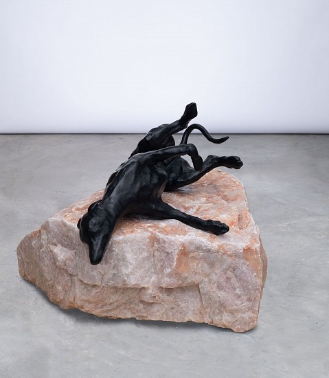 NICOLA  BAILEY, THERE IS NO OTHER
BRONZE ON ROSE QUARTZ
