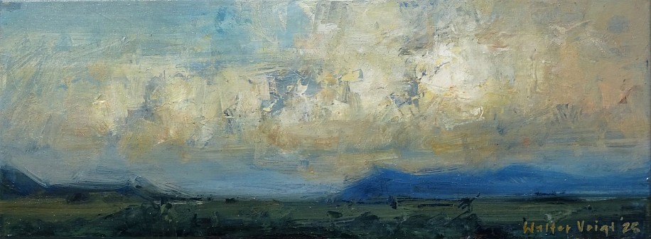 WALTER VOIGT, TSWALU CLOUD STUDY 1
OIL  ON CANVAS