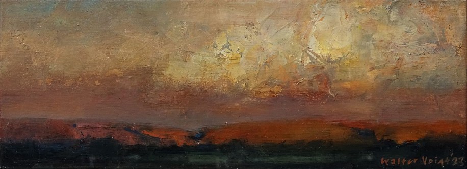 WALTER VOIGT, TSWALU CLOUD STUDY 4
OIL  ON CANVAS