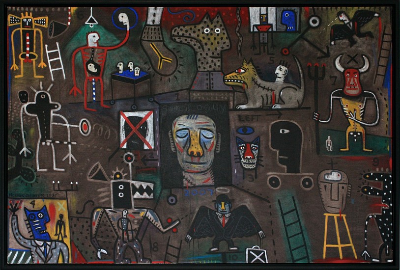 NORMAN CATHERINE, SOLILOQUY
2007, OIL ON CANVAS