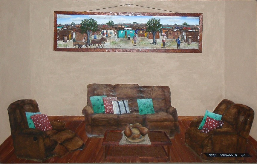 VUSI KHUMALO, THE LOUNGE
MIXED MEDIA