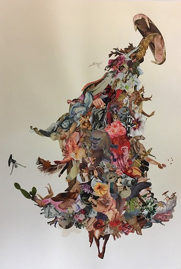 REBECCA HAYSOM, CREATION MYTH
COLLAGE ON PAPER