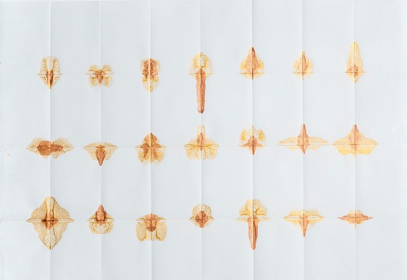 BRONWYN LACE, STAINED AND ENGORGED I
2017, CALLIGRAPHY INK ON FABRIANO PAPER