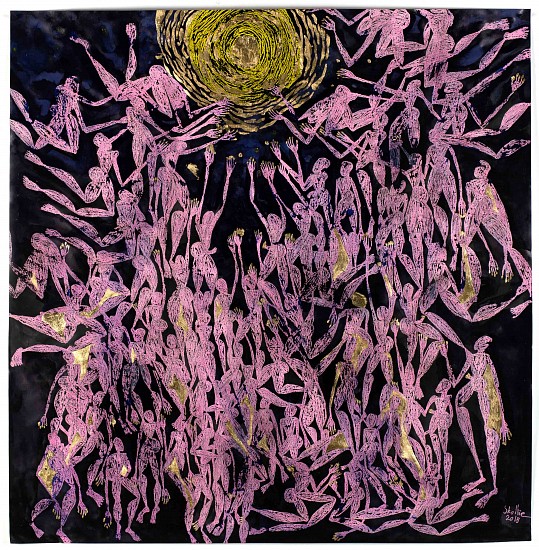 LADY  SKOLLIE, WE HAVE COME TO  TAKE YOU HOME (A DIANA FERRUS TRIBUTE)
2018, MIXED MEDIA