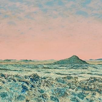BRUCE BACKHOUSE, Karoo preserved series, early morning
2013, OIL  ON CANVAS