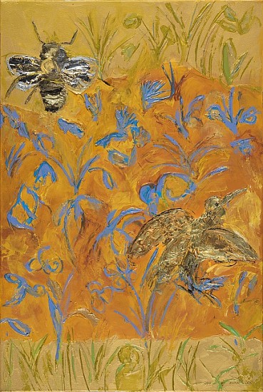 BRONWEN FINDLAY, BEE AND BIRD
2020, OIL  ON CANVAS