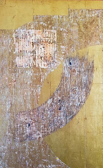 PHILIPPE UZAC, EGOLI 12
2020, OIL AND GOLD LEAF ON CANVAS