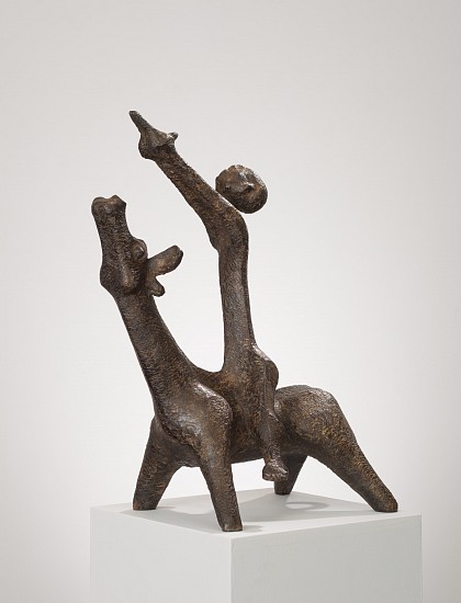 SPEELMAN MAKWE MAHLANGU, THE RIDER (MAQUETTE), AP2
BRONZE