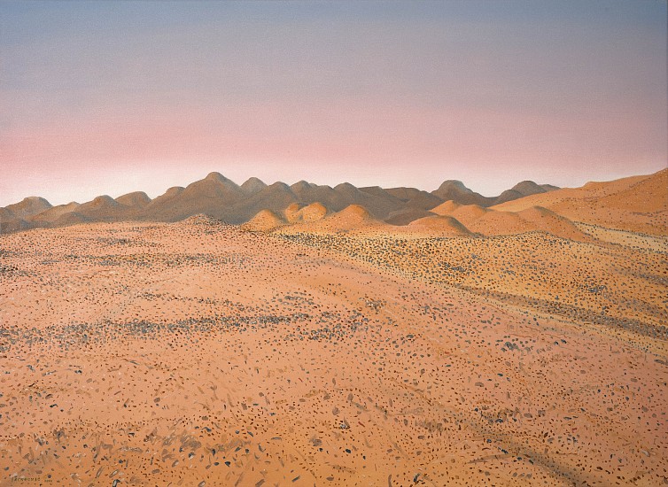 BRUCE BACKHOUSE, Early Morning Korrannaberg,Tswalu
2019, OIL  ON CANVAS