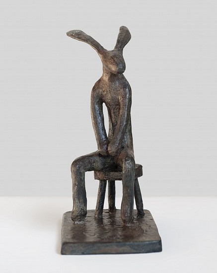 GUY PIERRE DU TOIT, HARE SITTING AT STAGE ONE
2020, BRONZE
