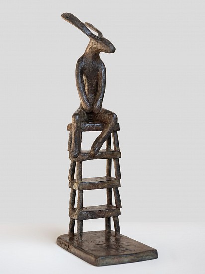 GUY PIERRE DU TOIT, HARE SITTING AT STAGE FOUR
2020, BRONZE