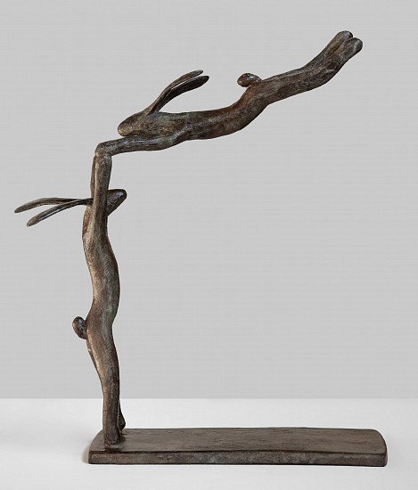 GUY PIERRE DU TOIT, ACROBATIC HARES II
2020, BRONZE