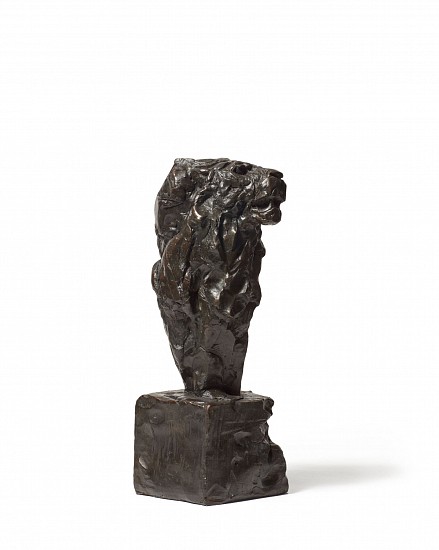 DYLAN LEWIS, LION HEAD III MAQUETTE (S384)
2021, BRONZE