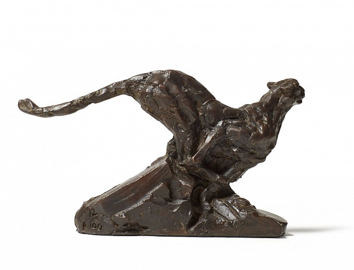 DYLAN LEWIS, RUNNING CHEETAH III MINIATURE (S409)
2021, BRONZE