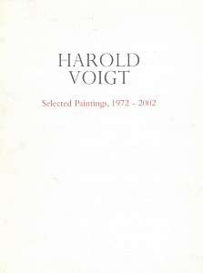 HAROLD VOIGT SELECTED PAINTINGS
