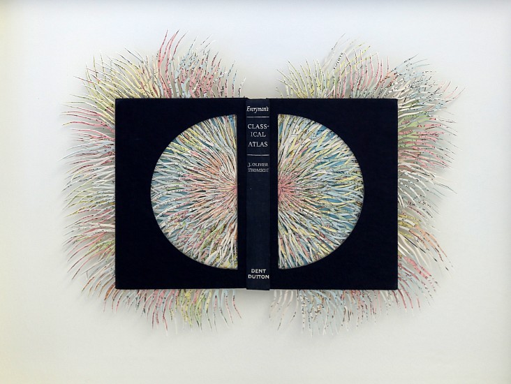 BARBARA WILDENBOER, CLASSICAL ATLAS
2020, Altered book