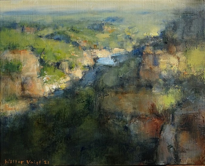 WALTER VOIGT, LANNER GORGE STUDY
2021, OIL ON CANVAS