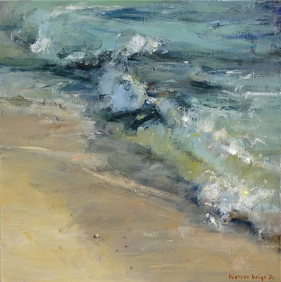 WALTER VOIGT, SHORELINE STUDY
2021, OIL ON CANVAS