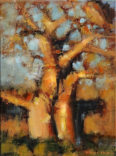 WALTER VOIGT, YOUNG BAOBAB TREE WITH NEST
2021, OIL ON CANVAS