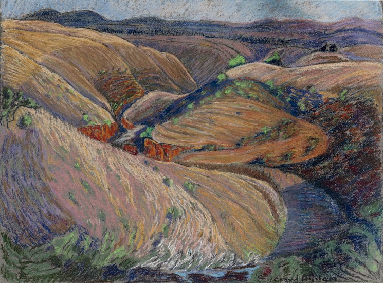 LEONORA EVERARD HADEN
PASTEL ON PAPER