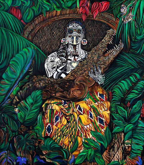 AYANDA MABULU
OIL ON CANVAS