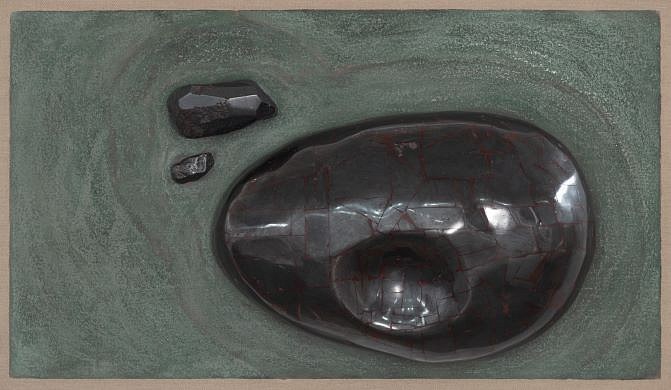 ANGUS TAYLOR, HEMATITE KOPPIE
HEMATITE RELIEF SCULPTURE REINFORCED WITH FIBREGLASS WITH PAINT MADE FROM SOIL AND CRUSHED STONE ON BELGIAN LINEN