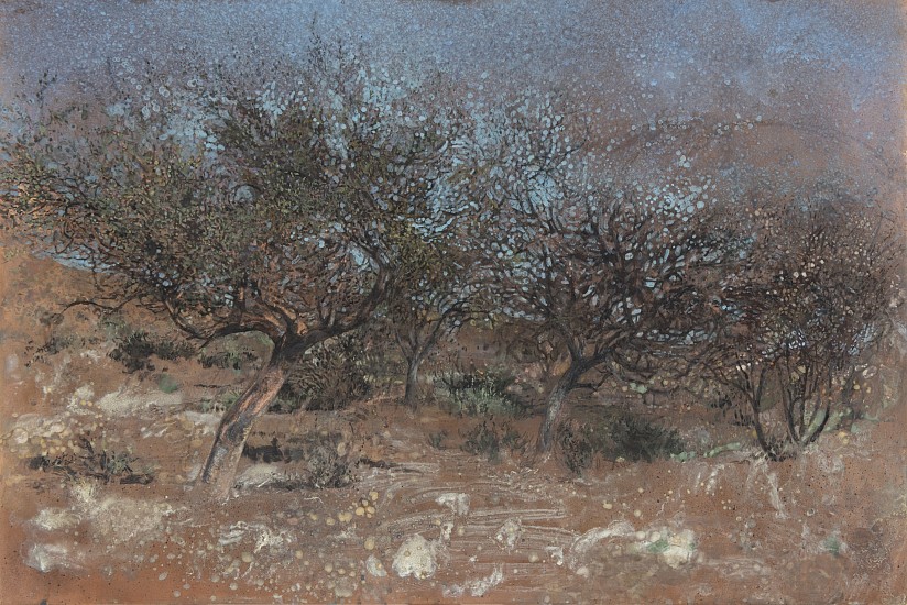 RINA STUTZER, A HYMN TO TIME
PATINA ON ROLLED COPPER PLATE