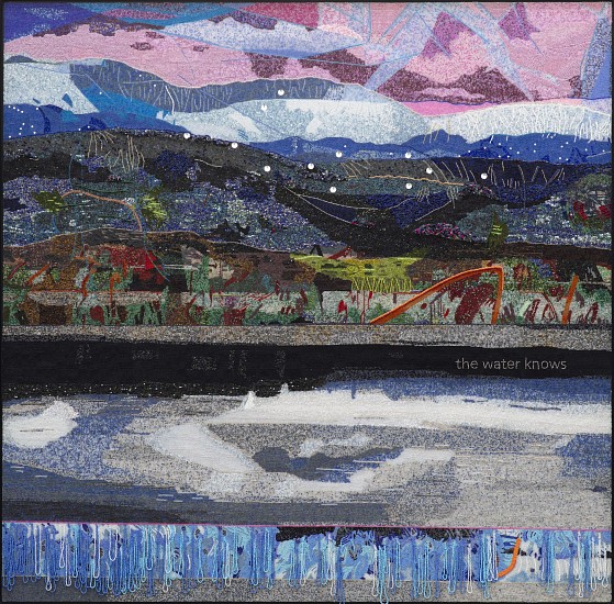 LIZA GROBLER, THE WATER KNOWS
BEADED PANEL