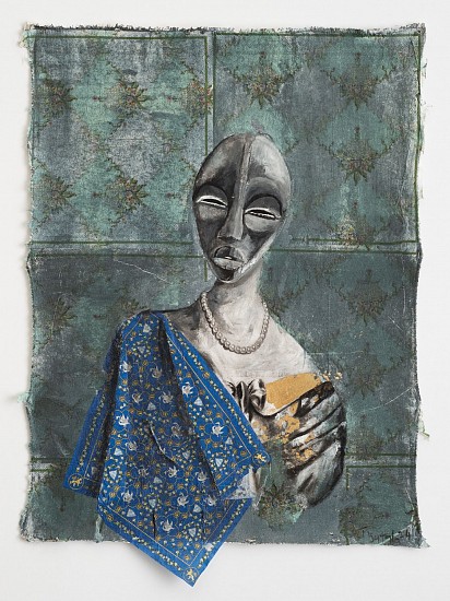 TERESA KUTALA FIRMINO, UNTITLED I
2024, MIXED MEDIA ON CANVAS