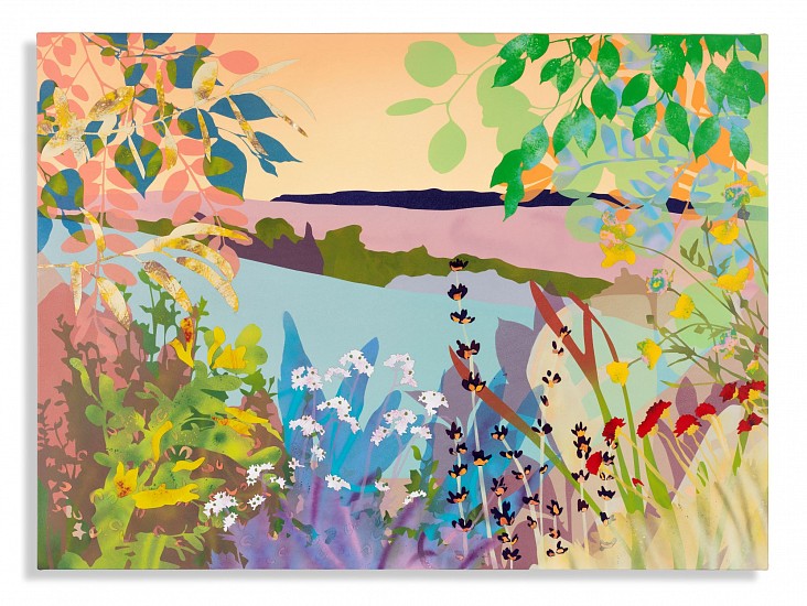 NEILL WRIGHT, THE JOY OF WHITE NOISE
2025, MIXED MEDIA ON CANVAS