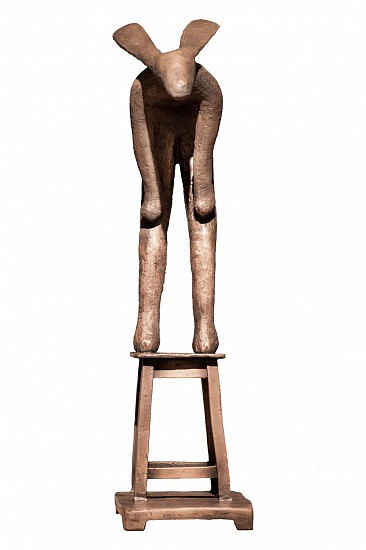 GUY PIERRE DU TOIT, HARE ON CHAIR 8 (MEDIUM)
2025, BRONZE