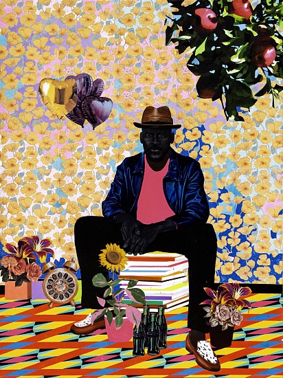 TAFADZWA TEGA, CHIBAGE
2025, MIXED MEDIA ON CANVAS