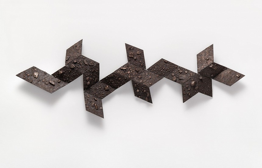 GERHARD MARX, UNDERFOOT (DYMAXION MAP)
2025, BRONZE