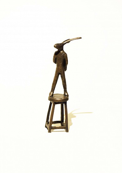 GUY PIERRE DU TOIT, HARE ON CHAIR, 1/1
2025, BRONZE