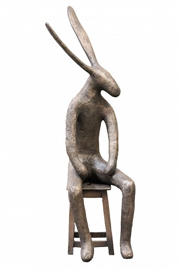 GUY PIERRE DU TOIT, HARE ON CHAIR 1 (MEDIUM)
2025, BRONZE
