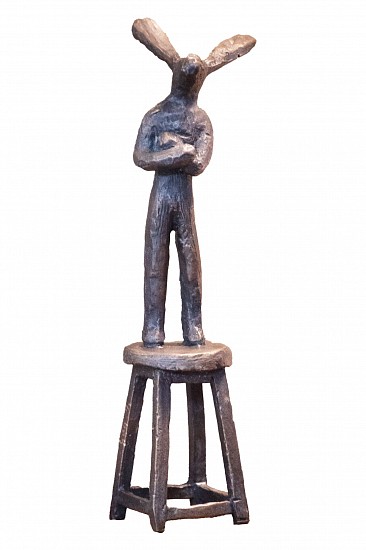 GUY PIERRE DU TOIT, HARE ON CHAIR (MINI) 2, EDITION 1/1
2025, BRONZE