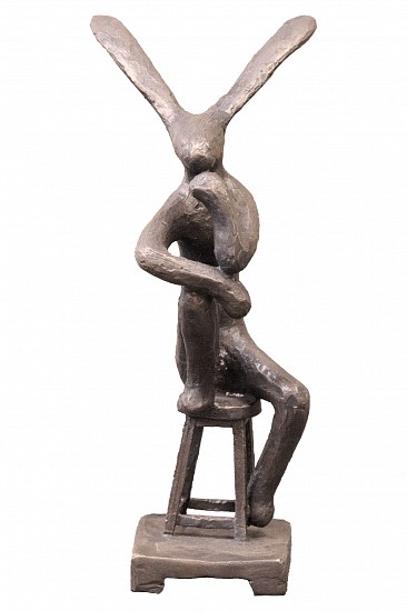 GUY PIERRE DU TOIT, HARE ON CHAIR 2 (SMALL)<br />
2025