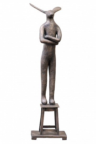 GUY PIERRE DU TOIT, HARE ON CHAIR 4 (MEDIUM)
2025, BRONZE