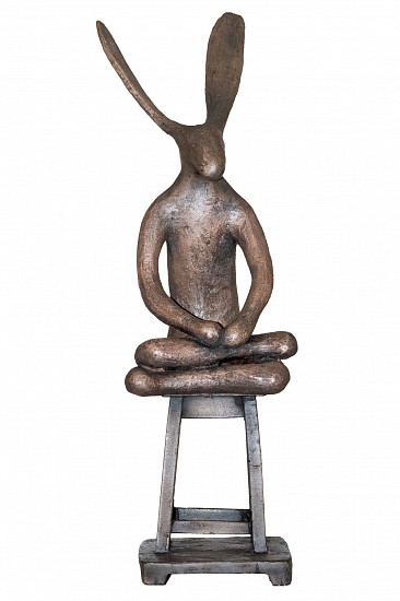 GUY PIERRE DU TOIT, HARE ON CHAIR 7 (MEDIUM)
2025, BRONZE