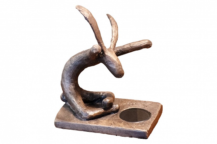 GUY PIERRE DU TOIT, HARE REFLECTIONS 3, EDITION 1/1
2025, BRONZE