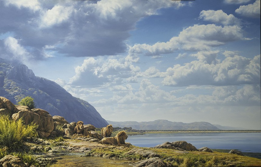 PAUL AUGUSTINUS, RIFT VALLEY, SODA LAKE, HOT SPRINGS
2024, OIL ON CANVAS