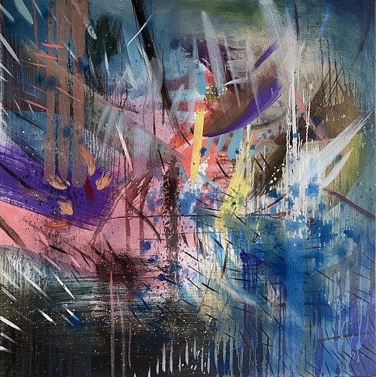 MATTHEW HINDLEY, THE FOUNTAIN II
2020, OIL  ON CANVAS