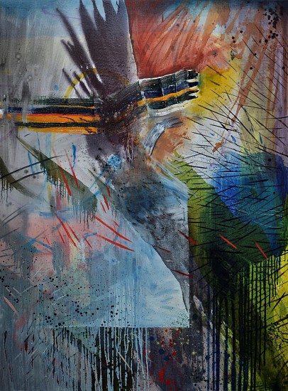 MATTHEW HINDLEY, THE ROOM OF REQUIREMENT
2020, OIL ON CANVAS