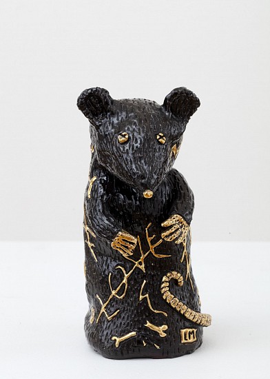 LUCINDA MUDGE, LOVE
2020, CERAMIC, GOLD LUSTRE