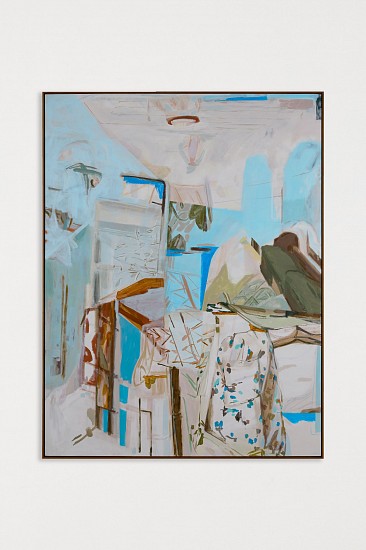 JEANNE HOFFMAN, SEAS DRYING IN THE WIND (2)
2026, ACRYLIC ON ITALIAN COTTON