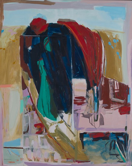 JEANNE HOFFMAN, TAPESTRY, MAIZE, PLATEAU
2026, ACRYLIC ON ITALIAN COTTON